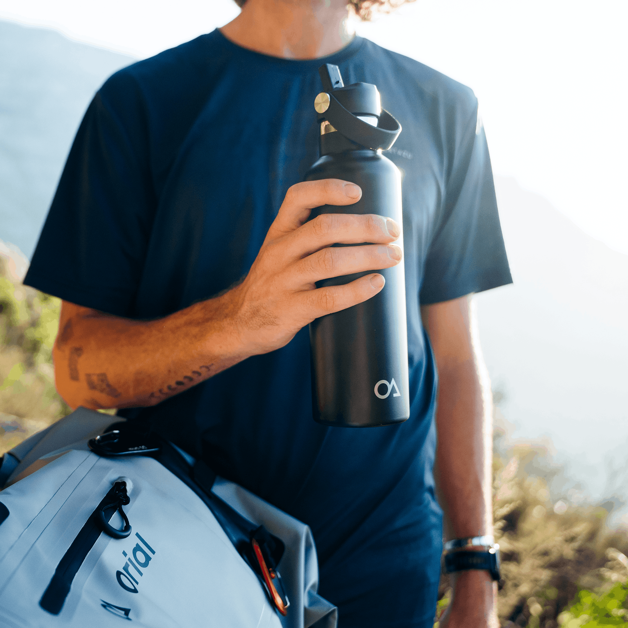 750ml Straw Lid Flask