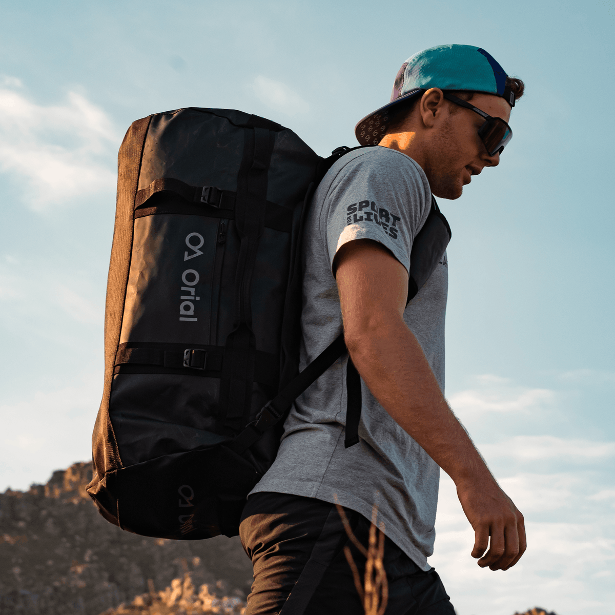 60L Duffel Bag Backpack