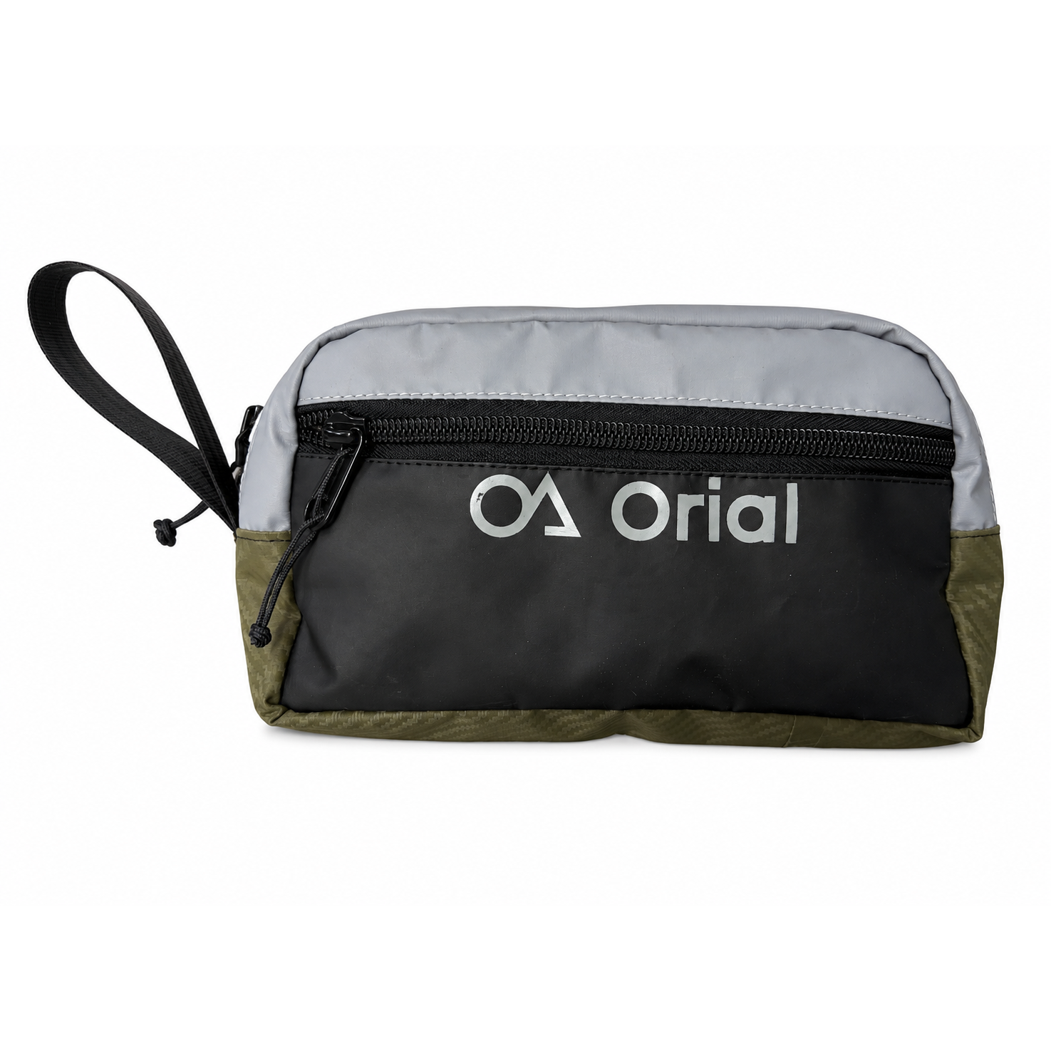 X-Large Wash Bag | Carbon & Olive
