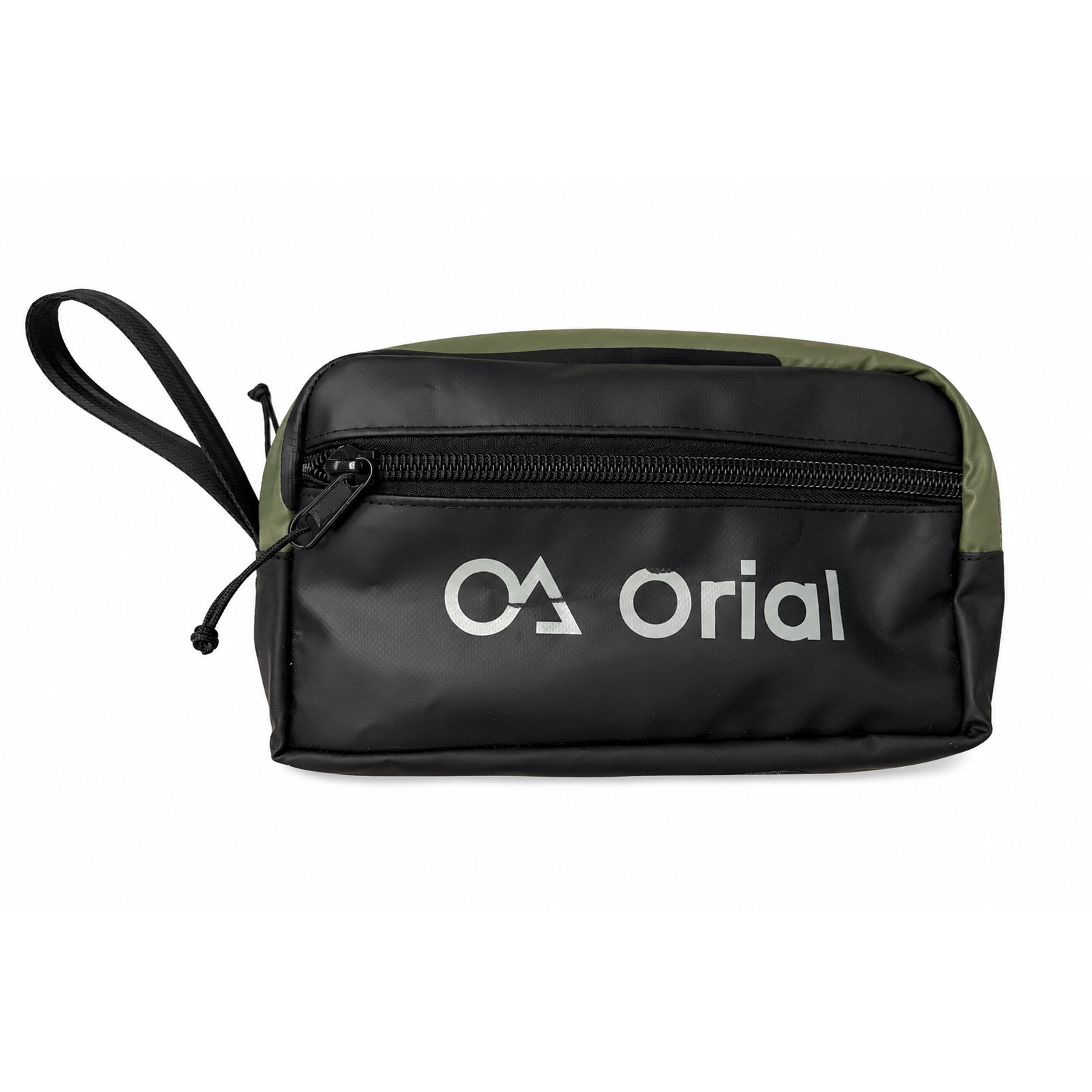 X-Large Wash Bag | Black & Olive
